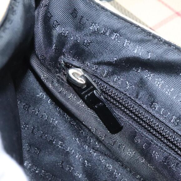 Burberry Nova Check Beige Canvas Shoulder Bag (Pre-Owned) - Picture 8 of 16